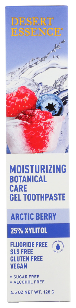 DESERT ESSENCE: Moisturizing Gel Toothpaste, 4.5 oz