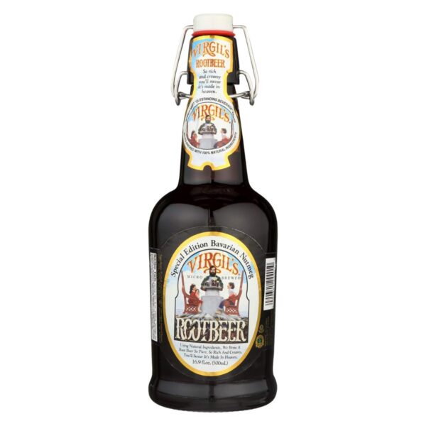 VIRGILS: Soda Root Beer, 16.9 fl oz