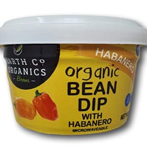 EARTH CO ORGANICS BEANS: Dip Bean Habanero, 11 oz