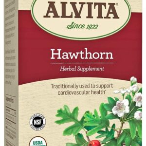 ALVITA: Tea Hawthorn Berry Org, 24 bg