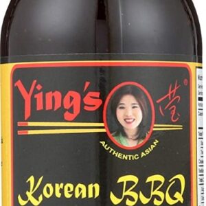 YINGS: Sauce Mrnad Bbq Korean, 12 oz