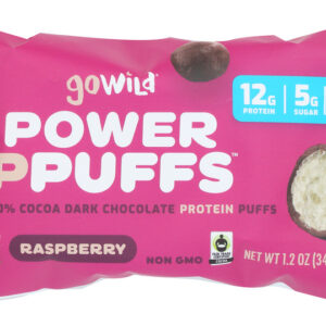 GO WILD: Power Ppuffs Raspberry, 1.5 oz