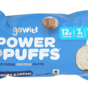 GO WILD: Power Ppuffs Cookies and Cream, 1.5 oz