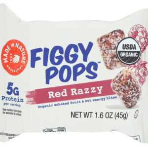 MADE IN NATURE: Red Razzy Fruision Pops, 1.6 oz