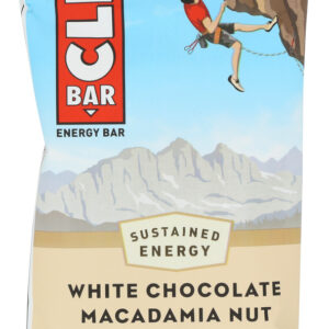CLIF BAR: Energy Bar White Chocolate Macadamia Nut, 2.4 oz