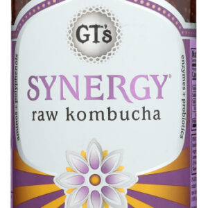 GT'S ENLIGHTENED: Grape Chia Kombucha, 16 oz