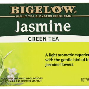 BIGELOW: Jasmine Green Tea 20 Tea Bags, 0.91 oz