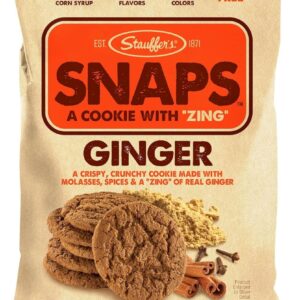 STAUFFER: Ginger Snaps Original Cookies, 14 oz