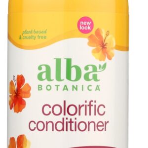 ALBA BOTANICA: Conditioner Colorific Plumeria, 32 oz