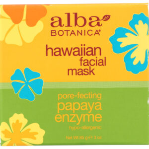 ALBA BOTANICA: Hawaiian Facial Mask Papaya Enzyme, 3 oz