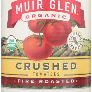 MUIR GLEN: Fire Roasted Crushed Tomatoes, 28 oz