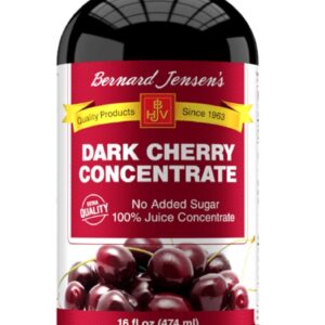 BERNARD JENSENS: Dark Cherry Juice Concentrate, 16 oz