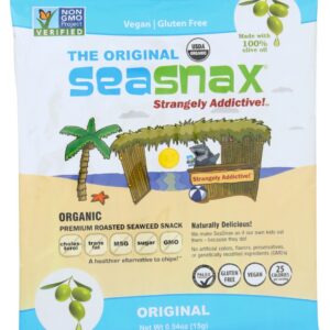 SEA SNAX: Seaweed Snacks Olive 5ct, .54 oz