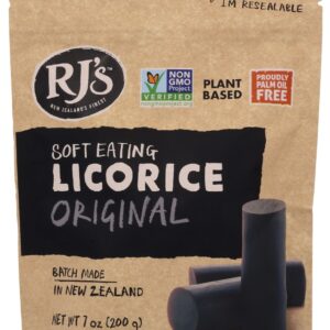 RJS LICORICE: Soft Eating Licorice Original, 7 oz