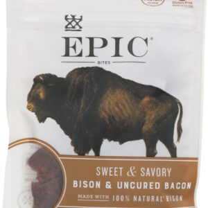 EPIC: Sweet And Savory Bison And Uncured Bacon Chia Bites, 2.5 oz