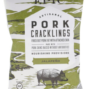 EPIC: Pork Cracklings Jalapeno, 2.5 oz