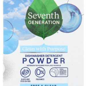 SEVENTH GENERATION: Natural Dishwasher Detergent Free and Clear, 45 oz