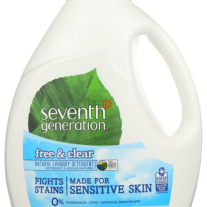 SEVENTH GENERATION: 2x Ultra Liquid Laundry Free & Clear, 100 oz