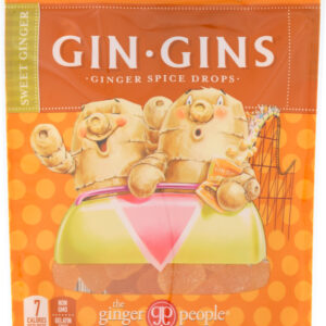 GINGER PEOPLE: Gin Gins Ginger Spice Drops, 3.5 oz