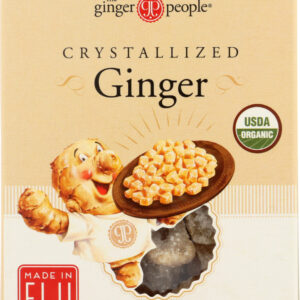 GINGER PEOPLE: Organic Crystallized Ginger, 4 oz