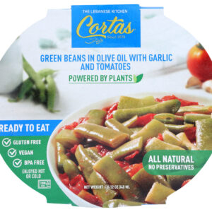 CORTAS: Entree Grnbeans Oil Tomat, 12 oz