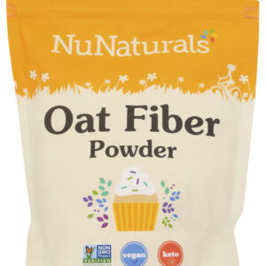 NUNATURALS INC: Oat Fiber Powder, 1lb