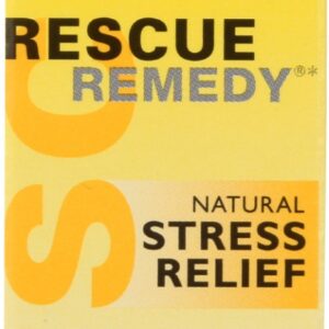 BACH ORIGINAL FLOWER ESSENCES: Rescue Remedy Natural Stress Relief, 0.35 oz