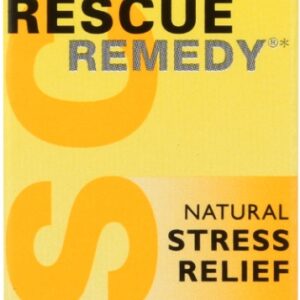 BACH ORIGINAL FLOWER ESSENCES: Rescue Remedy Natural Stress Relief, 0.7 oz