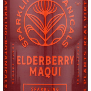RISHI TEA: Beverage Sparkling Elderberry Maqui, 12 fo