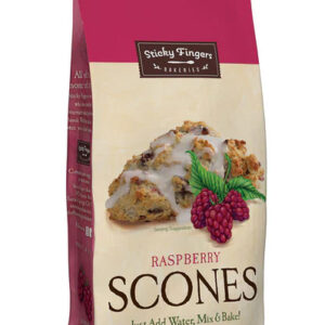 STICKY FINGERS: Red Raspberry Scones Mix, 16 oz
