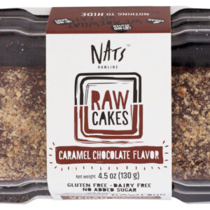 NATS: Cake Caramel Chocolate Raw, 4.5 oz