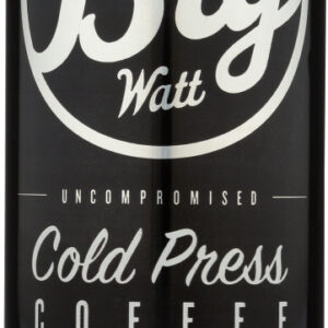BIG WATT: Cold Press Coffee, 12 oz