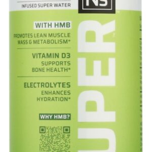 NIRVANA SUPER: Cucumber Lime Seltzer Water, 16.9 fl oz