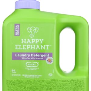 HAPPY ELEPHANT: Detergent Wht Tea, 64 fo