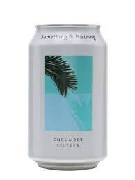 SOMETHING AND NOTHING: Seltzer Cucumber, 11.6 fl oz