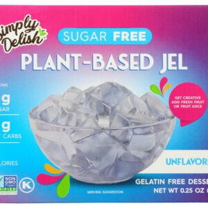 SIMPLY DELISH: Jel Dessert Unflavored, 0.3 oz