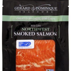 GERARD & DOMINIQUE: Smoked Wild Coho Trad, 4 oz