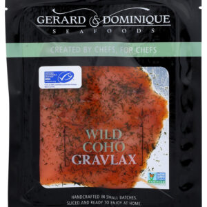 GERARD & DOMINIQUE: Gravlax Wild Coho, 3 oz