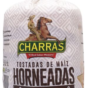 CHARRAS: Tostada Baked Natural, 8.5 oz