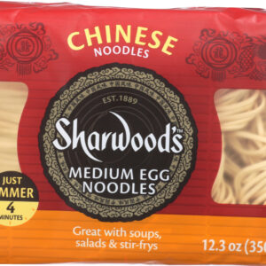SHARWOODS: Medium Egg Chinese Noodles, 12.3 oz