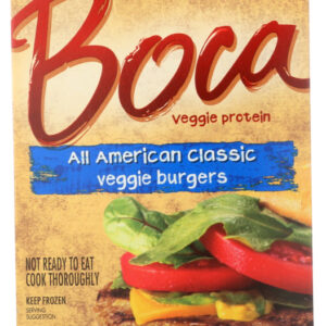 BOCA: All American Classic Veggie Burgers, 10 oz