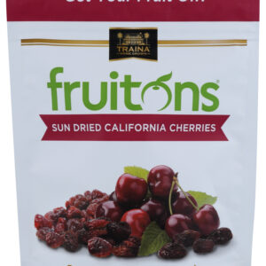 TRAINA: Fruitons Sun Dried California Cherries, 6 oz