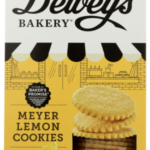 DEWEYS: Meyer Lemon Moravian Style Cookie Thins, 9 oz