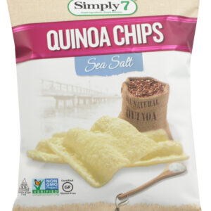 SIMPLY 7: Chip Quinoa Snglsrv Seasl, 0.8 oz