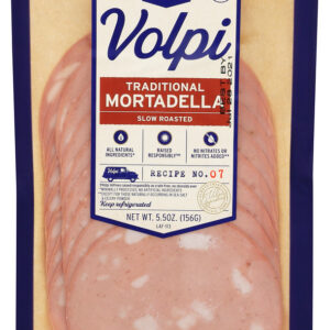 VOLPI: Traditional Mortadella Pre Sliced, 6 oz