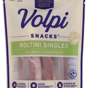 VOLPI: Roltini Single Mozzarella Prosciutto, 7.5 oz