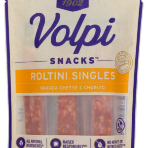 VOLPI: Roltini Singles Oaxaca Cheese And Chorizo, 7.5 oz