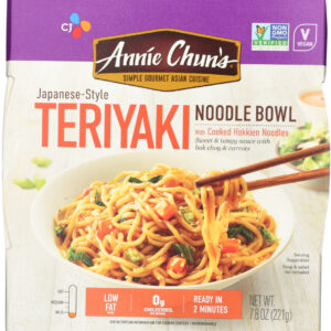 ANNIE CHUN'S: Teriyaki Noodle Bowl Mild, 7.8 Oz