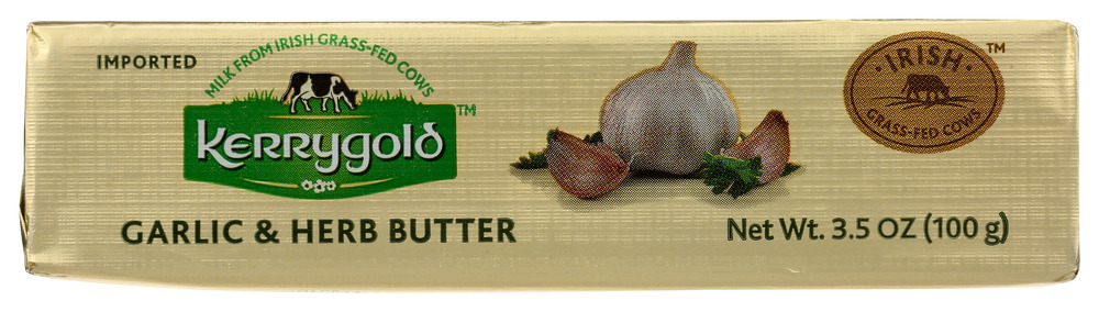 KERRYGOLD: Garlic & Herb Butter, 3.5 oz