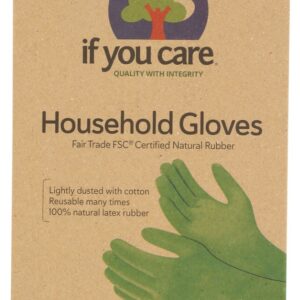 IF YOU CARE: FSC Certified Household Gloves Large, 1 ea